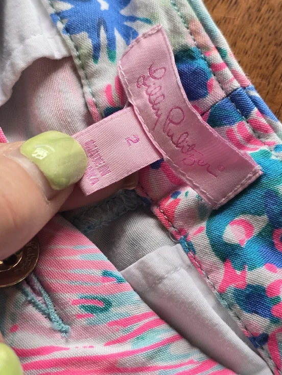 Lilly Pulitzer Tiki Gypsea Print Skinny Pants - Picture 4 of 8